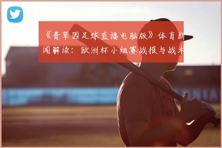 《青草园足球直播电脑版》体育新闻解读：欧洲杯小组赛战报与战术影响